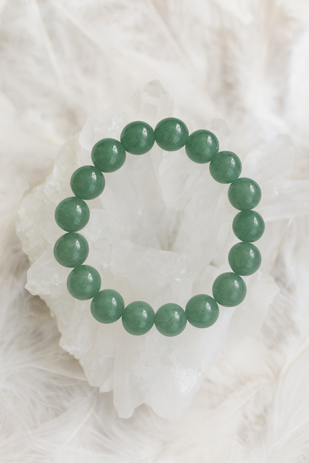 GREEN AVENTURINE LUCK & ABUNDANCE BRACELET