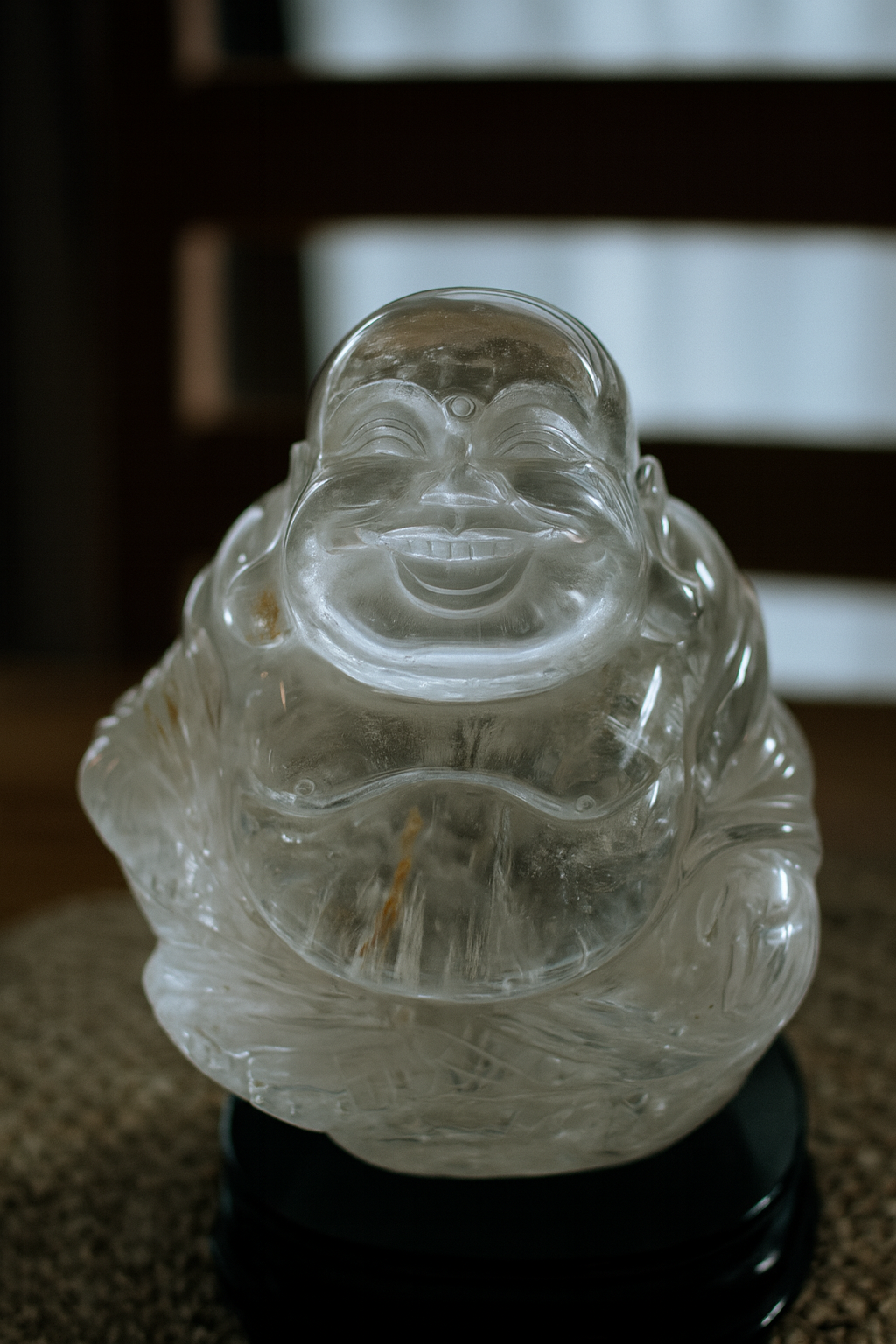 REAL QUARTZ BUDDHA – ABUNDANCE, PROTECTION & POSITIVE ENERGY