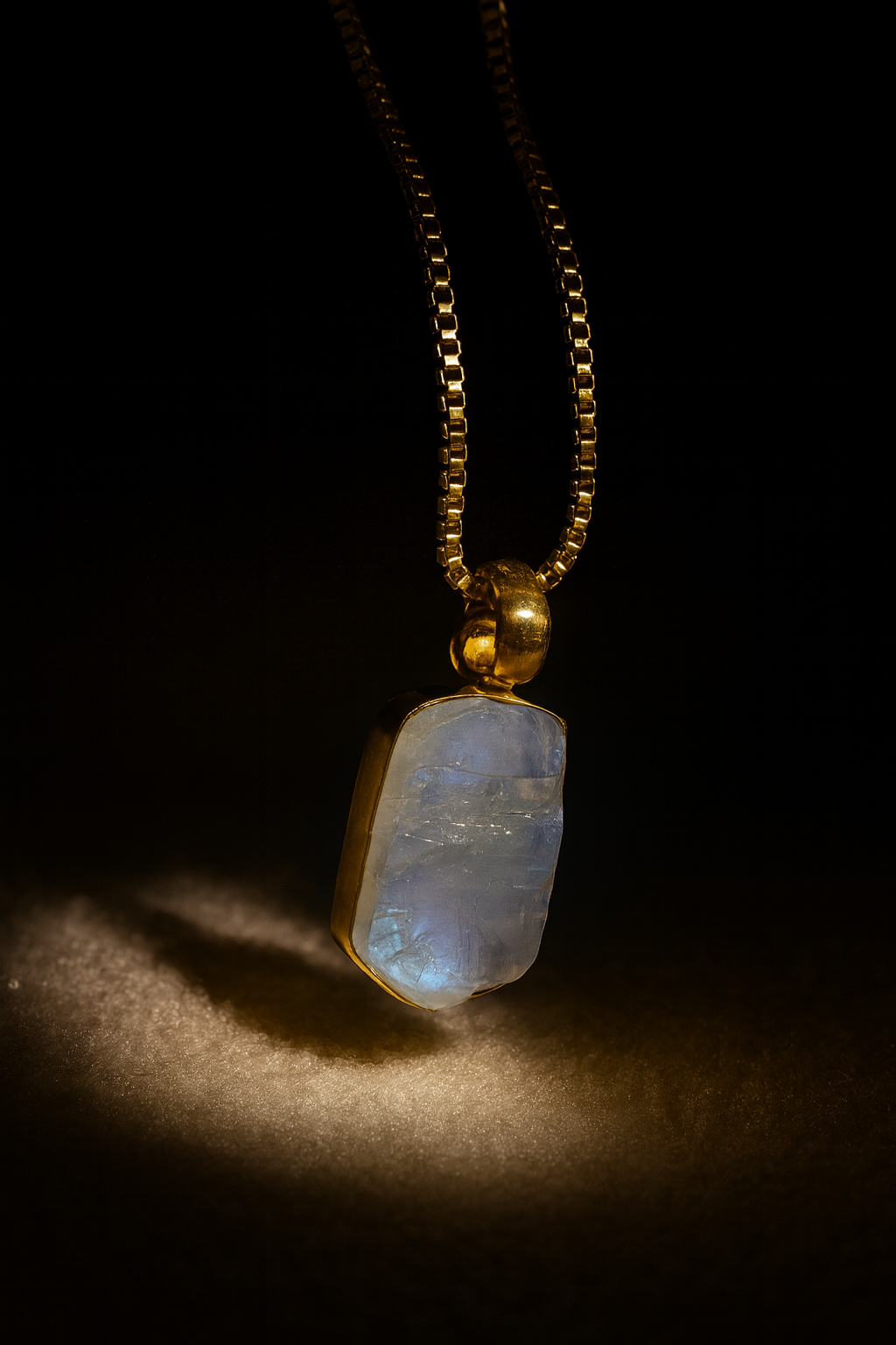 RAW MYSTICAL MOONSTONE POWER NECKLACE