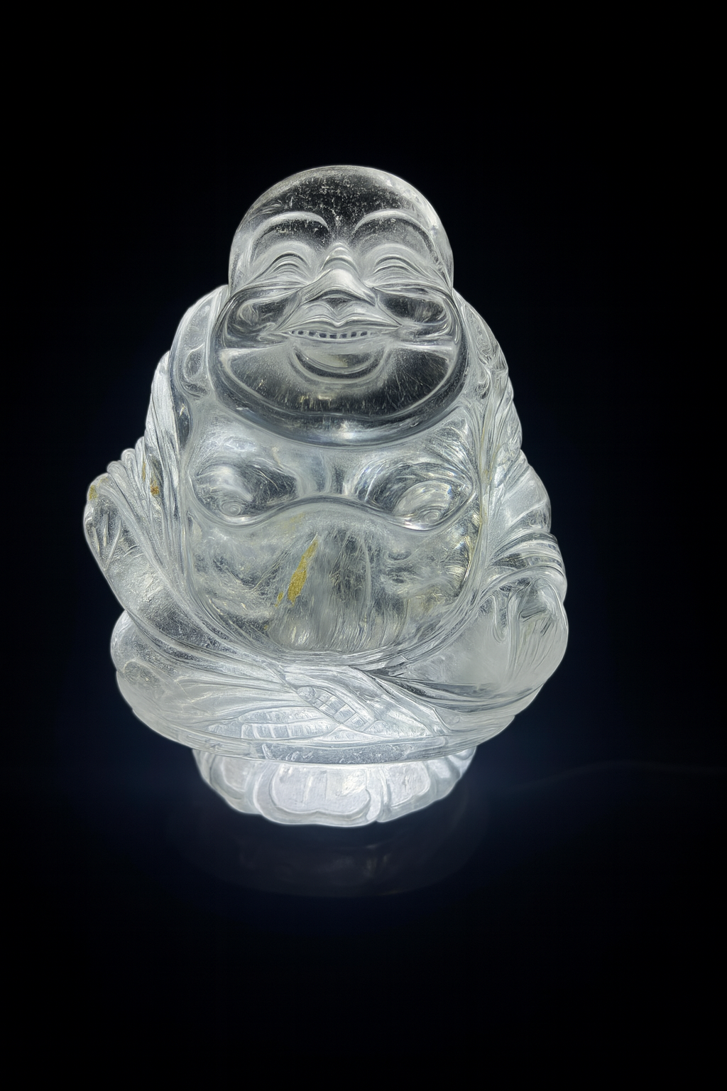 REAL QUARTZ BUDDHA – ABUNDANCE, PROTECTION & POSITIVE ENERGY