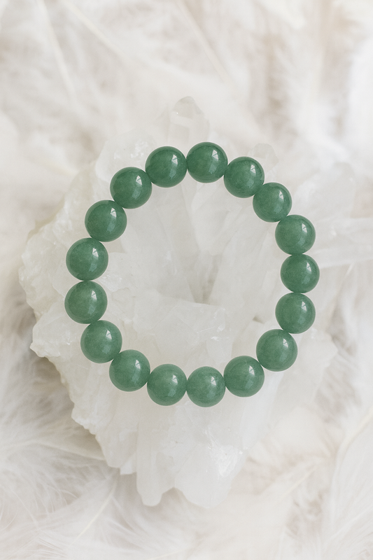 GREEN AVENTURINE LUCK & ABUNDANCE BRACELET